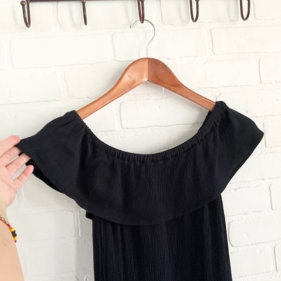 Anthropologie x ICHI Mini dress Marrakech Dark romantic Black Crepe S - Picture 11 of 14